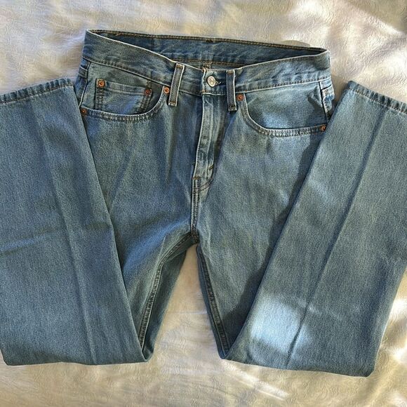 Levi’s 505 Jeans Size 31 x 30 Faded Classic Straight Leg - Picture 1 of 11